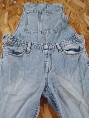 Old Navy Light Blue Denim Overalls - Relaxed Fit